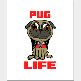 Pug Life #2 Posters and Art